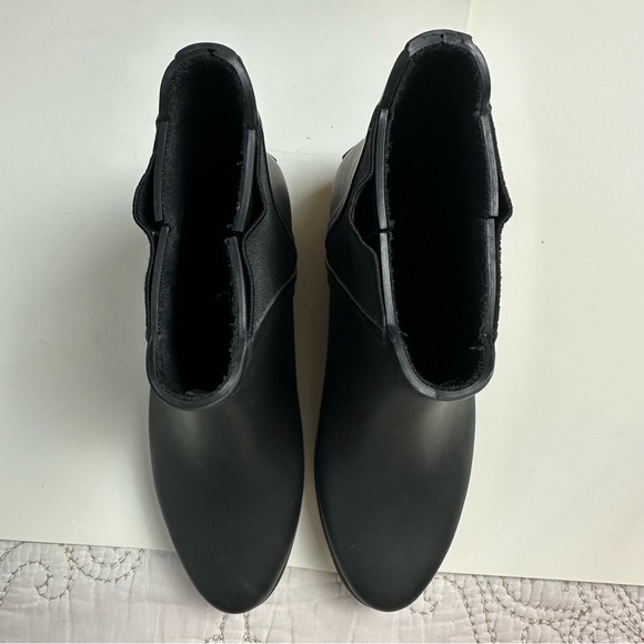 Loeffler Randall matte black ankle rain boots - Picture 7 of 7